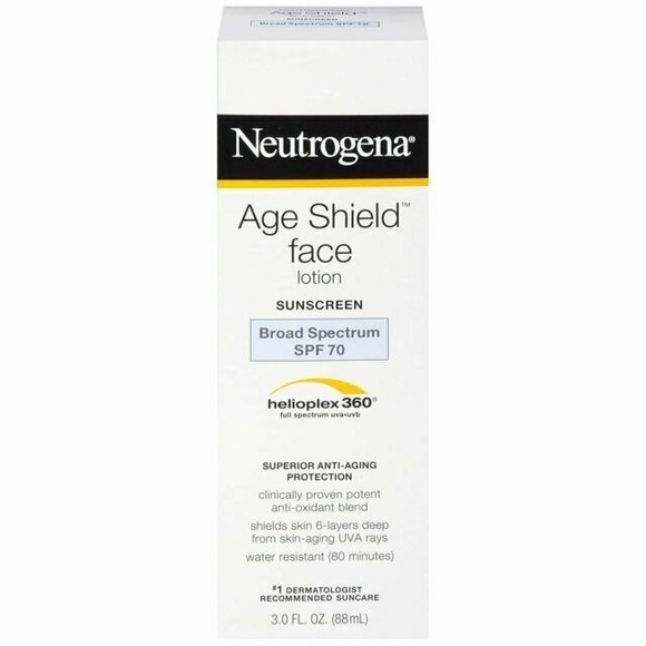 Neutrogena Other - Neutrogena Age‎ Shield Face Lotion, Oil-Free Sunscreen SPF 70 3oz(88ml) Exp.5/24
